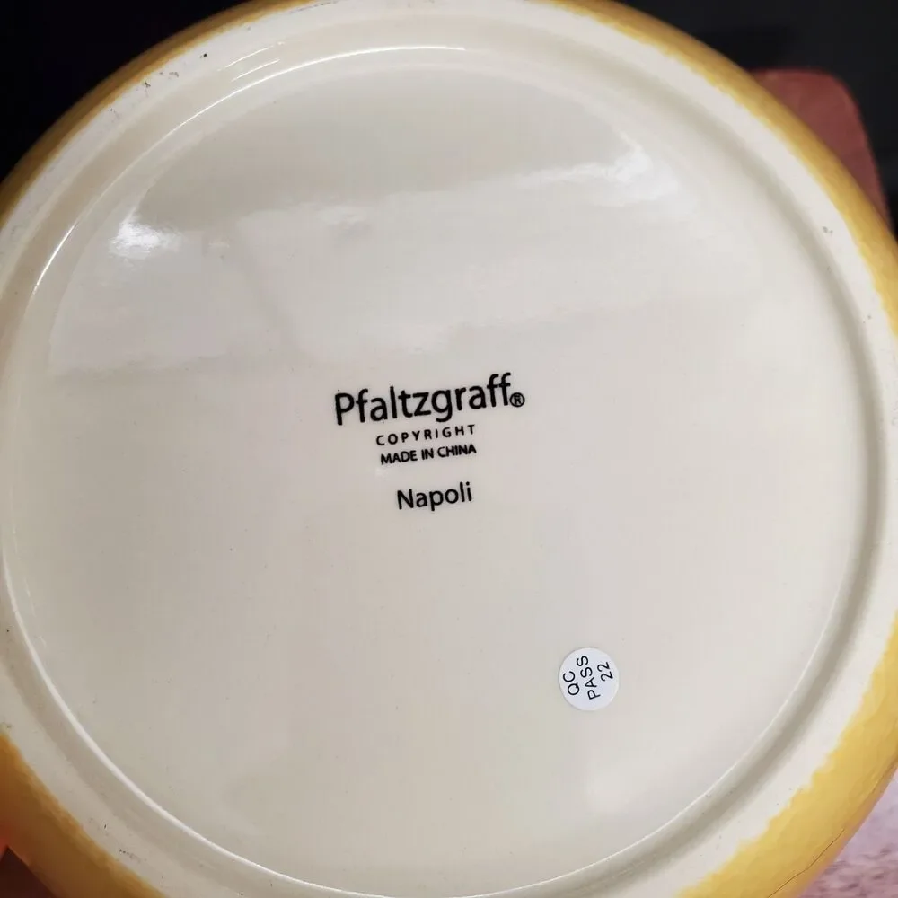 Pfaltzgraff Napoli Stoneware Nesting Bowls